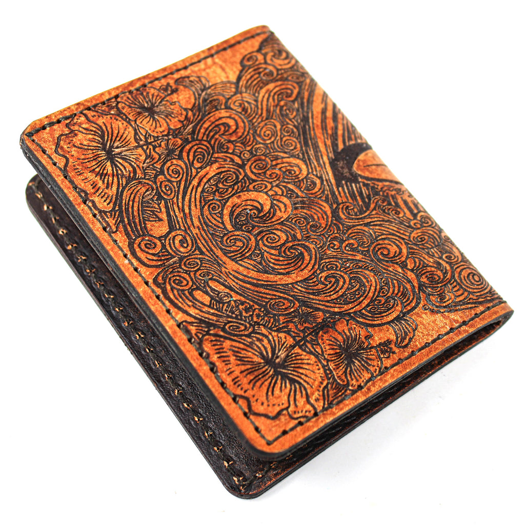 Leather Original Mens Wallet -  SURF