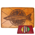 Leather Original Mens Wallet -  FL Flag Snook