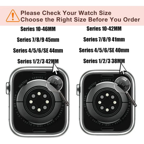 Apple Watch Genuine Leather Band - Classic Durable Strap